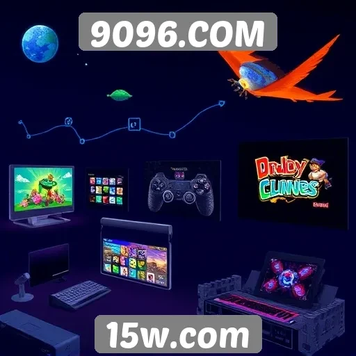 Evolução dos jogos oferecidos no site 9096.COM