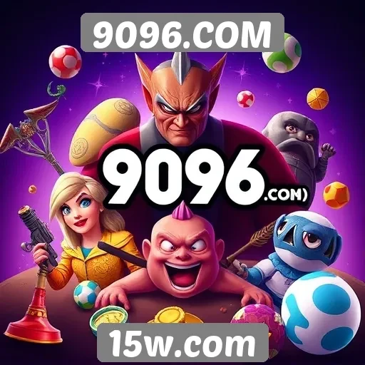 Variedade de jogos disponíveis no 9096.COM